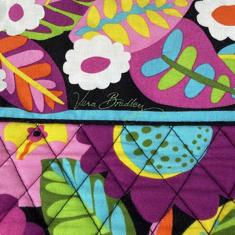 Vera Bradley Tote Bag Purse Va Va Bloom